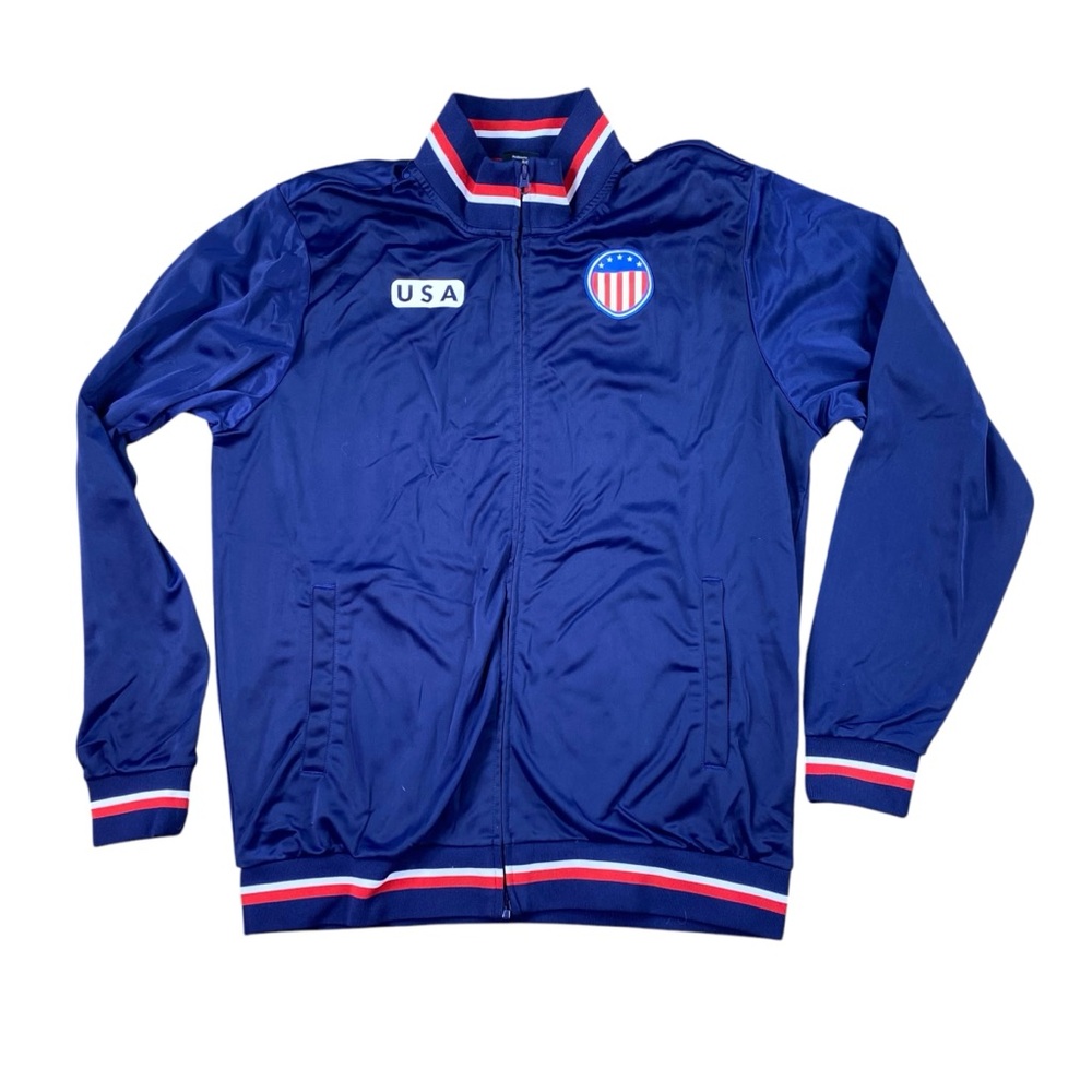 Men’s Fifth Sun soccer USA track jacket size XL